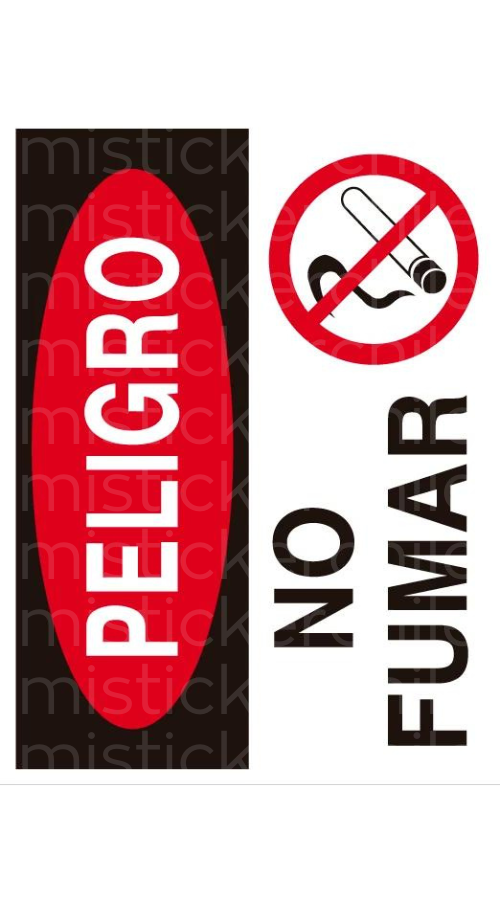 Señaletica peligro personalizado