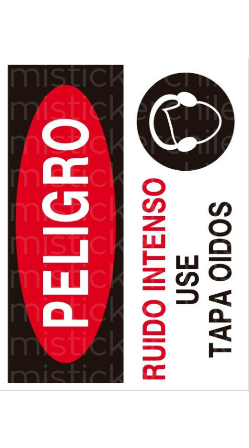Señaletica peligro personalizado