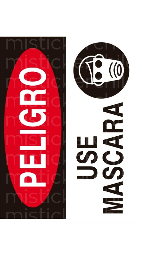 Señaletica peligro personalizado