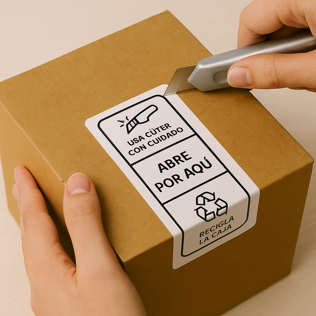 Stickers de Instrucciones de Uso – Personalizados