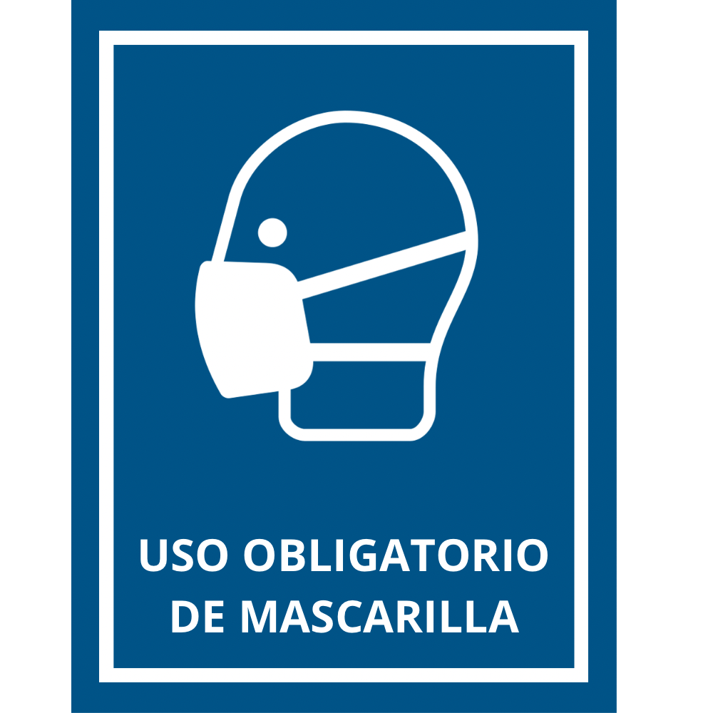 Uso obligatorio mascarillas