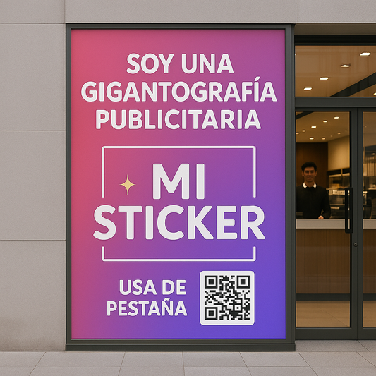 Gigantografía Adhesiva Personalizada – Para Fachadas y Muros