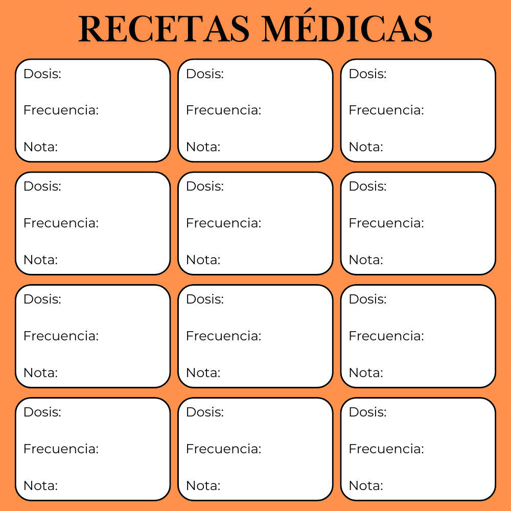 Día 6: Stickers de Recetas Médicas
