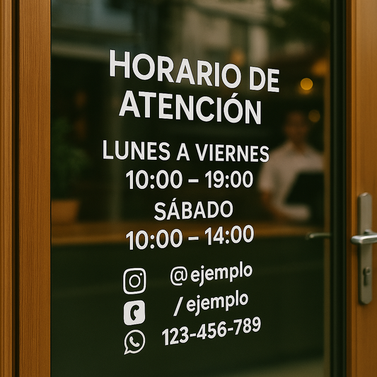 Stickers para Fachadas – Personalizados para Vitrinas y Negocios
