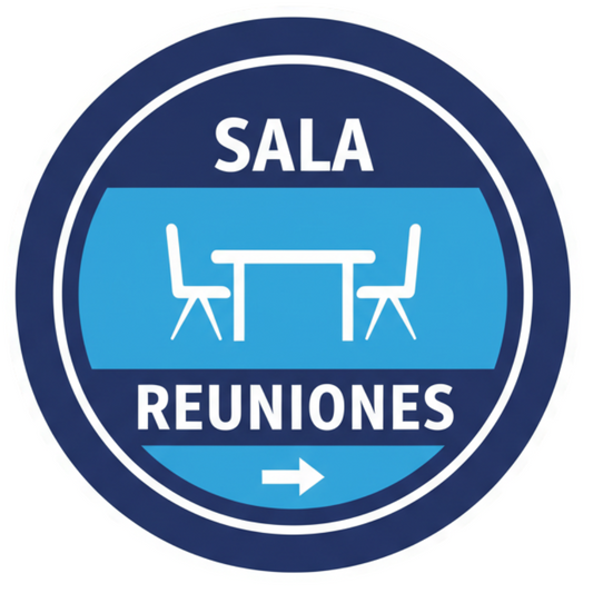 Día 21: Sticker para Salas de Reuniones y Oficinas