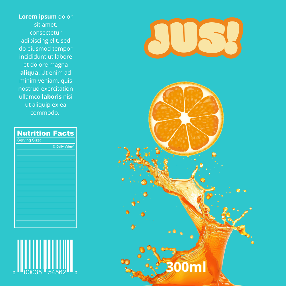 Día 13: Stickers para Botellas de Jugo