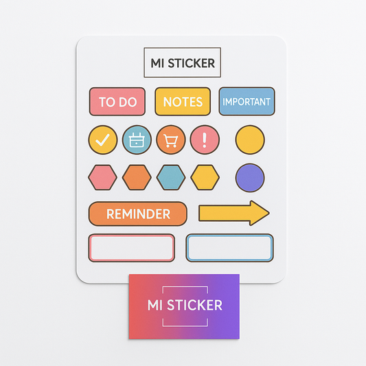 Hojas de Stickers